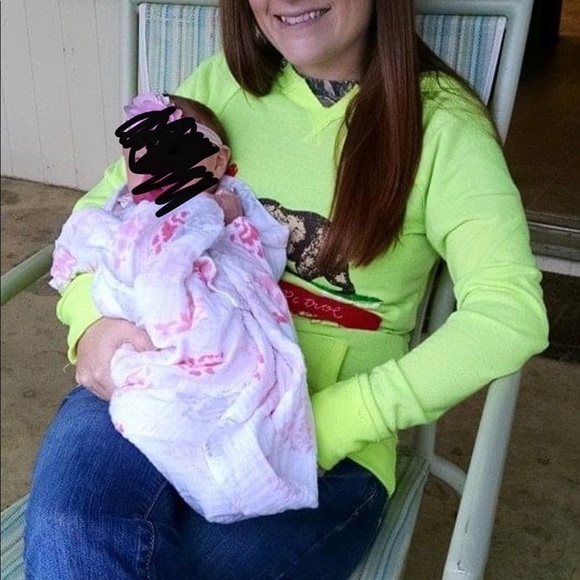 Reflex Neon Yellow California Flag Long Sleeve Hoodie Medium - Picture 9 of 10